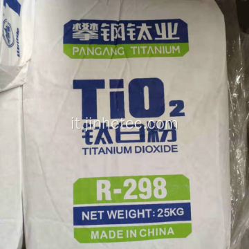 Panzhihua Iron e acciaio di biossido di titanio R-298 rutile